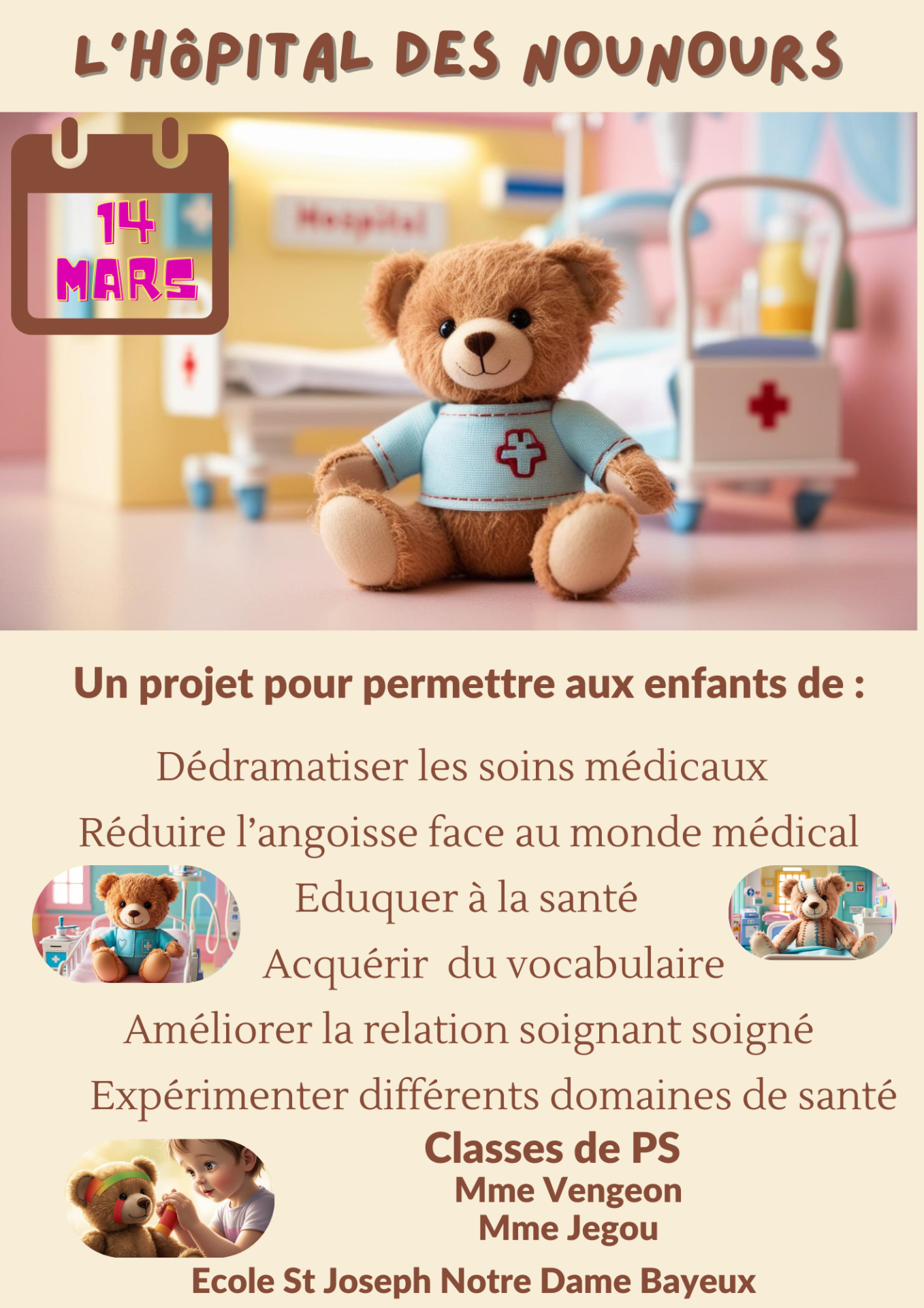 Hopital des nounours affiche